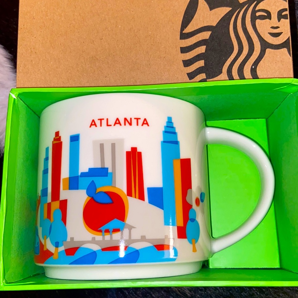 STARBUCKS You are Here Collection ATLANTA Mug New With Box